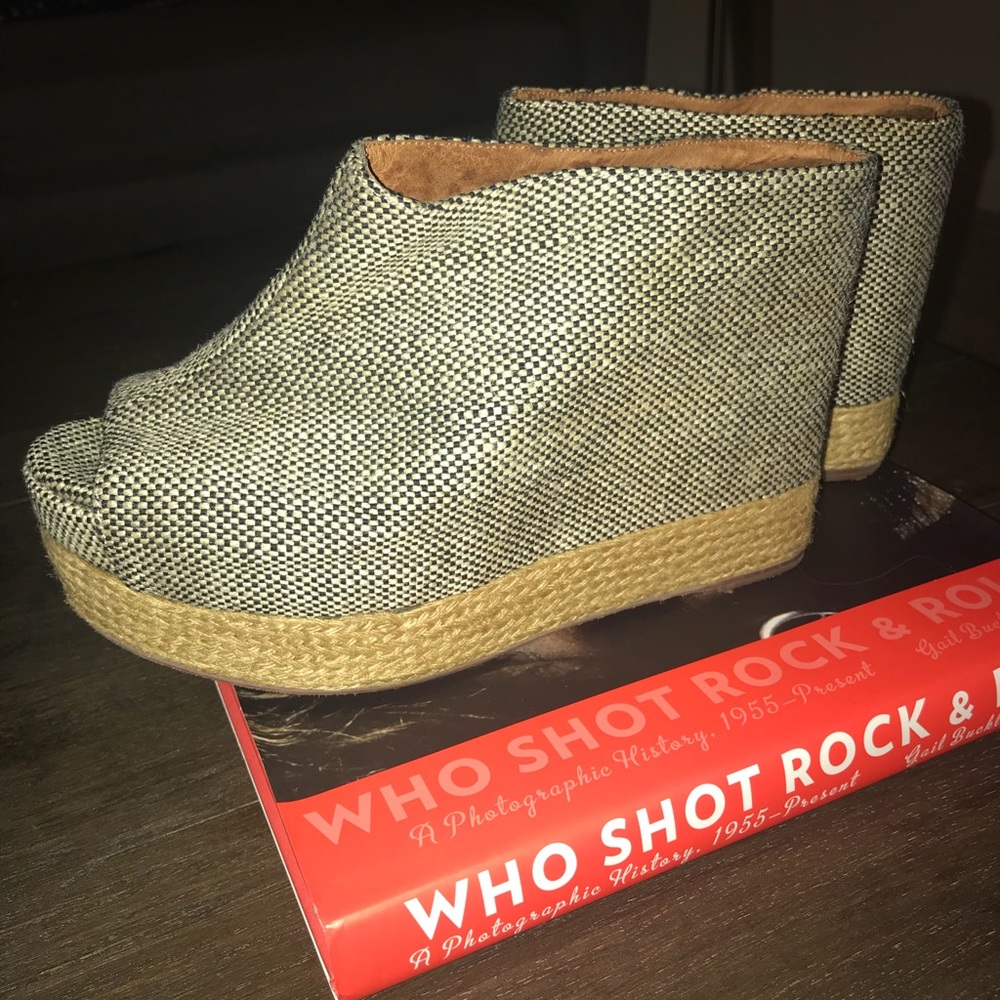 Jeffrey Campbell Virgo Wedge Mules